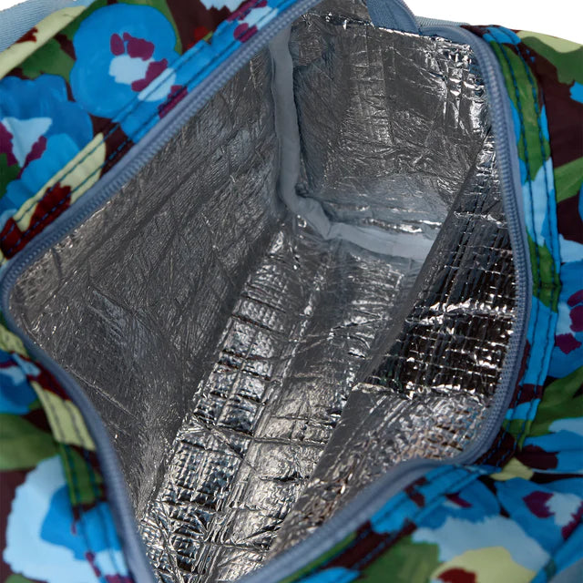 pansy patch lunch tote