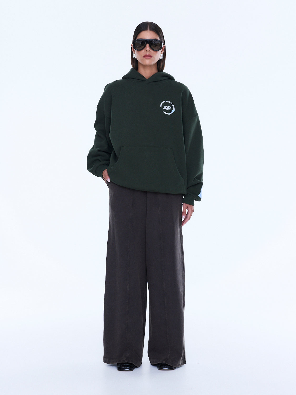Aries Hoodie - Moss Green by Ena Pelly