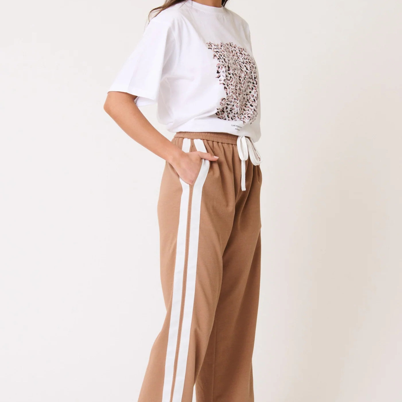 Cartel and willow adeline pant in fawn