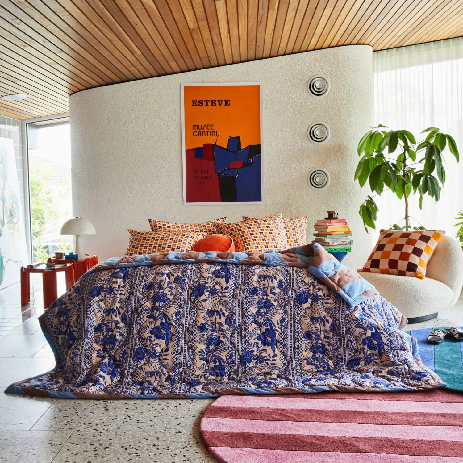 Alexa Stripe Coverlet by