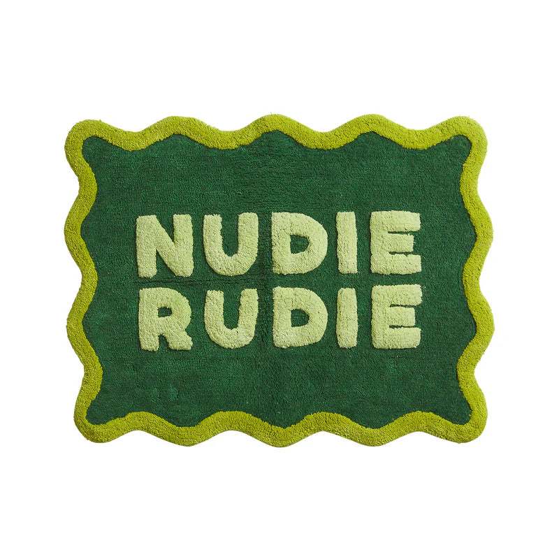 Amalie Nudie Bath Mat - Kelp by Sage & Clare