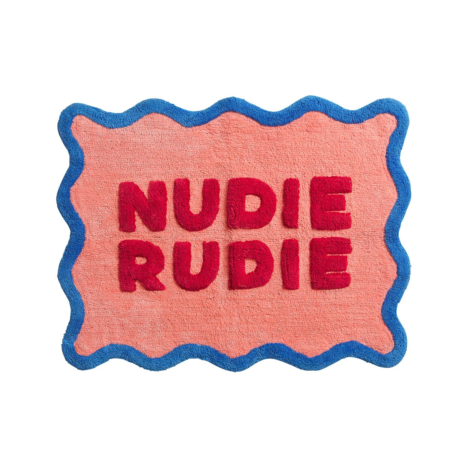 Amalie Nudie Bath Mat - Hibiscus by Sage & Clare