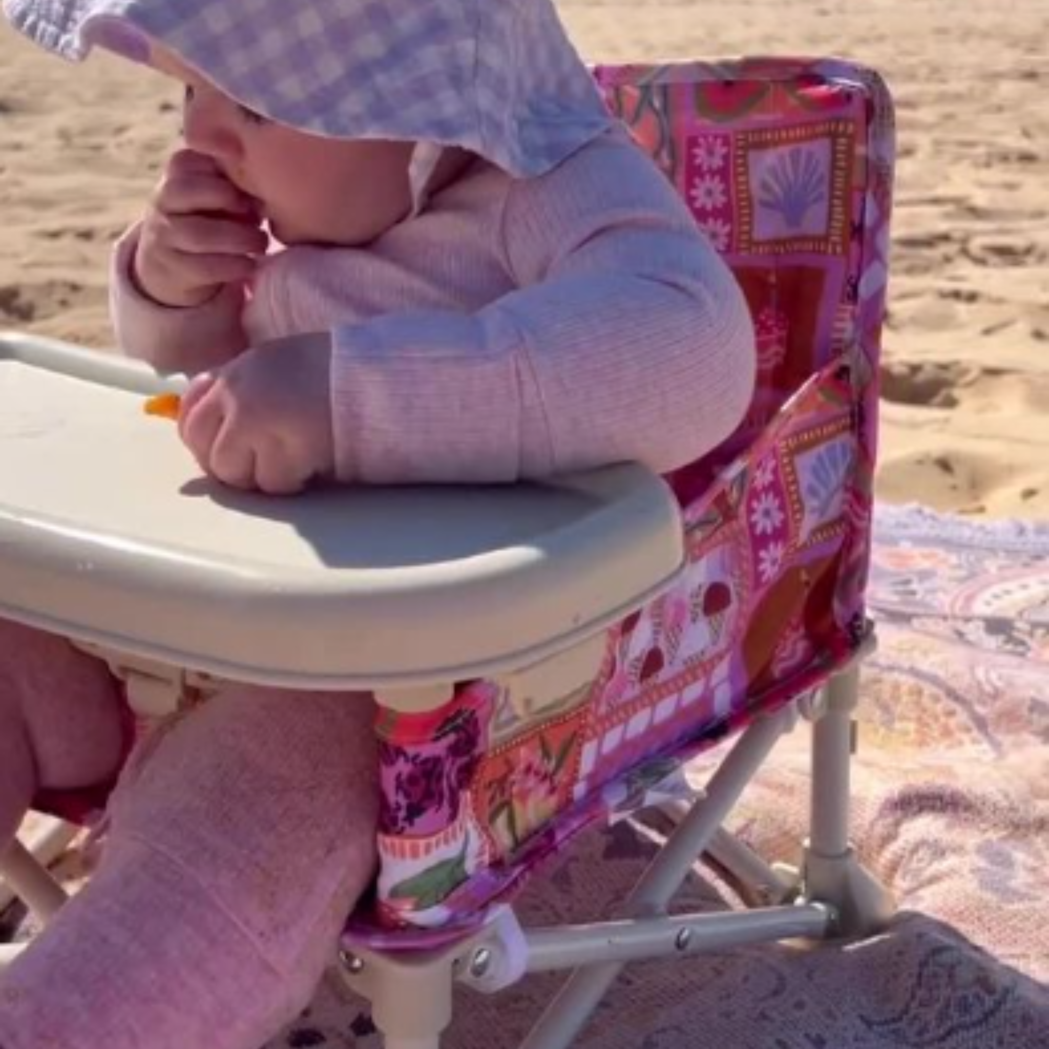 toddler and baby beach chair