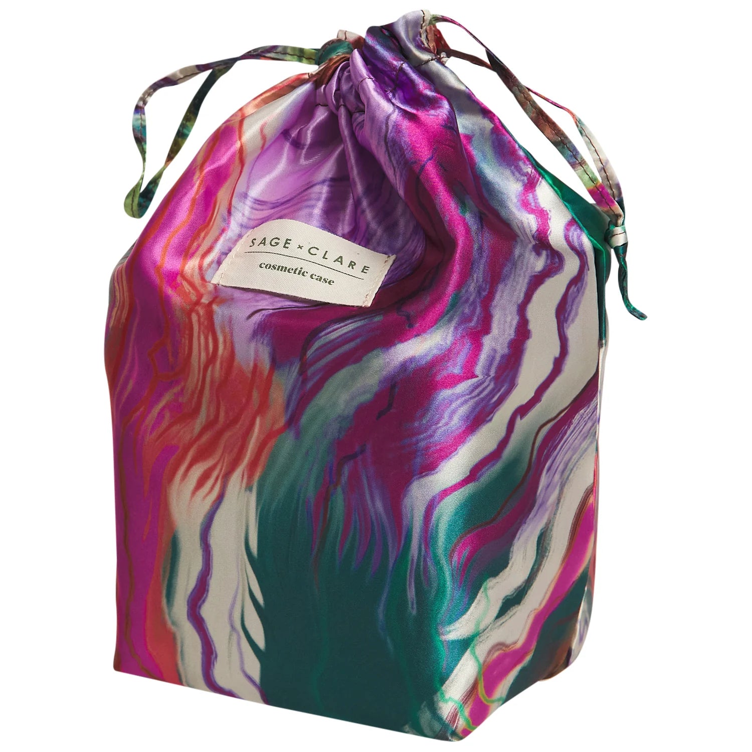 Aneta Small Vanity Case - Rosewood by Sage & Clare packaging