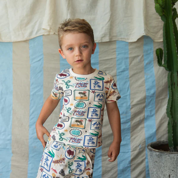 boy wearing Archie Shorts - Adventure by Pearson & Pearson