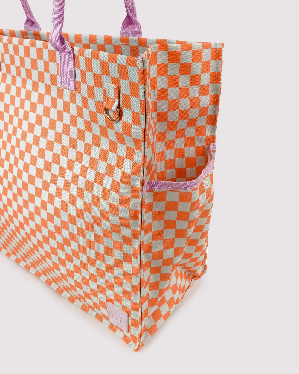 orange check bag - Arizona big bag by The Somewhere Co