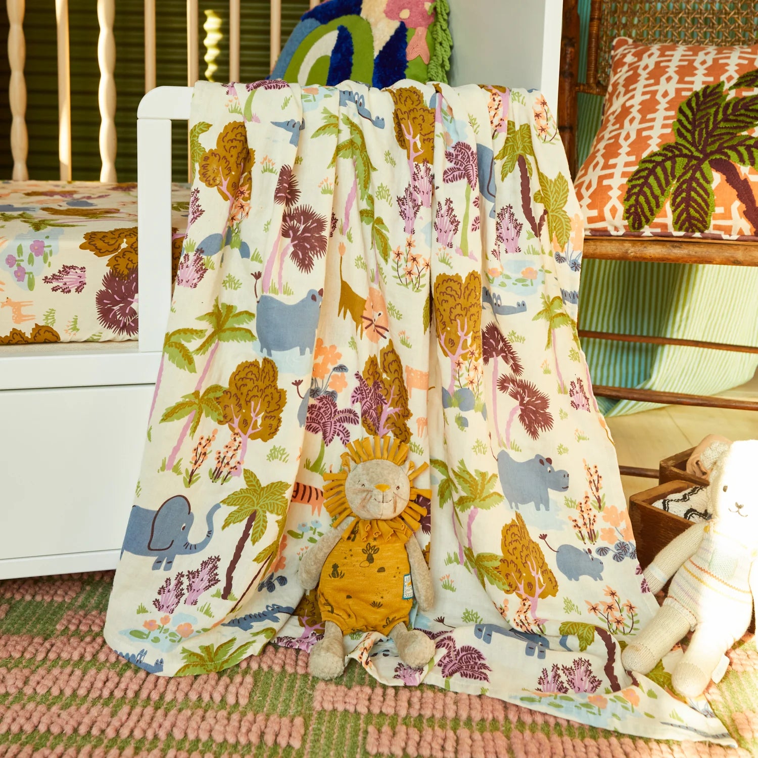 Arti animal baby wrap by Sage and Clare