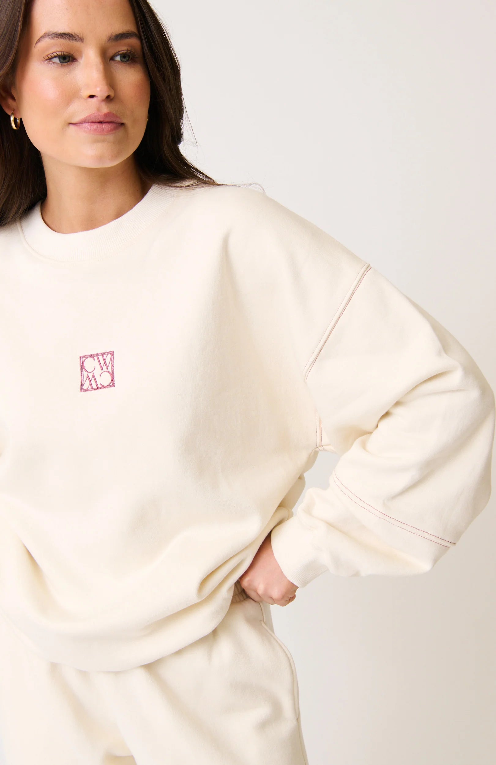 aubrey sweater vanilla