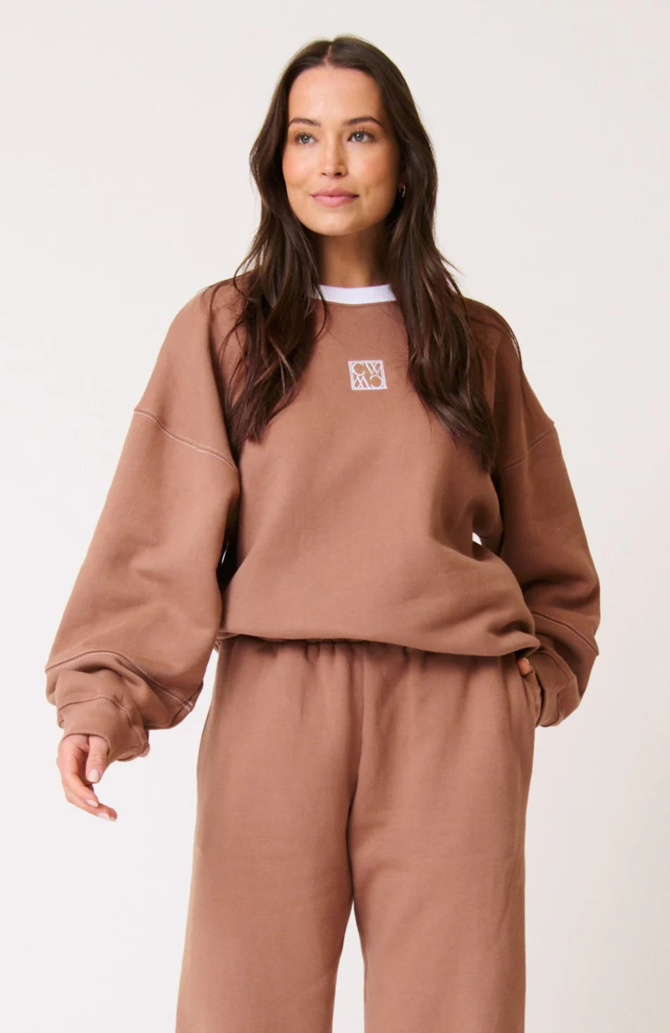 fawn sweater C&W aubrey