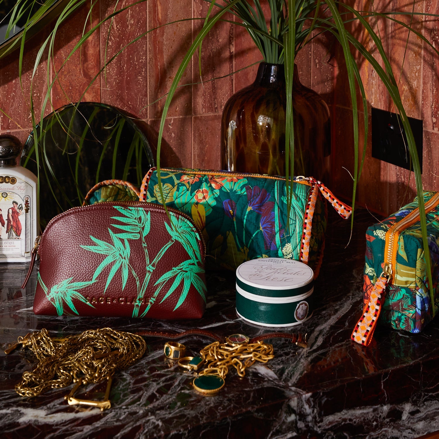 Sage & Clare makeup bags