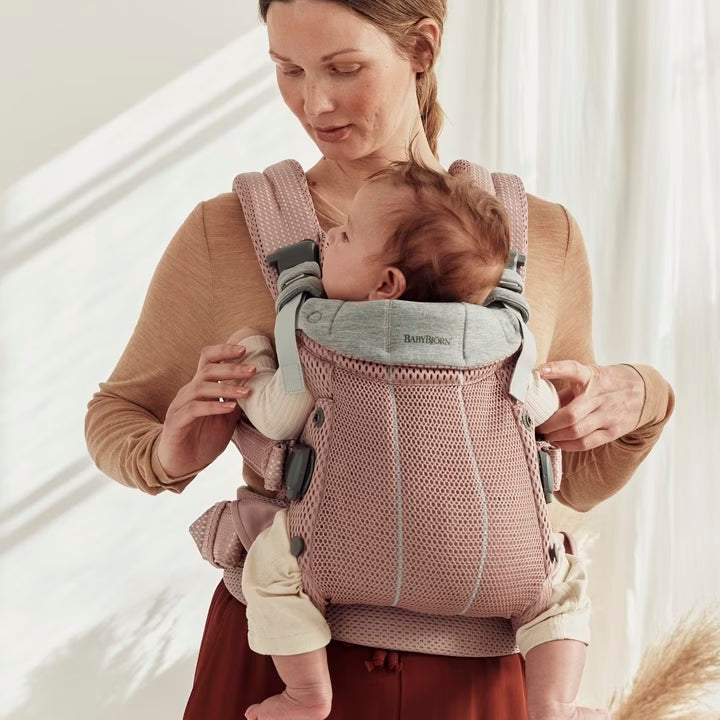 Baby Bjorn Baby Carrier Harmony 3D Dusty Pink