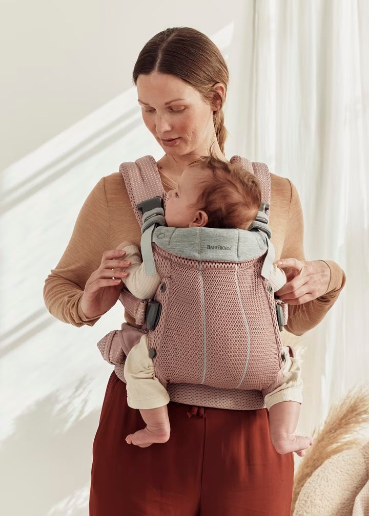 Baby Bjorn Baby Carrier Harmony 3D Dusty Pink