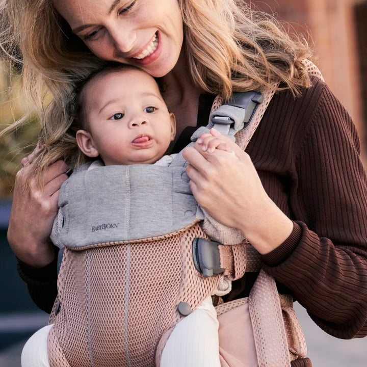 Baby Bjorn Baby Carrier Harmony 3D Dusty Pink