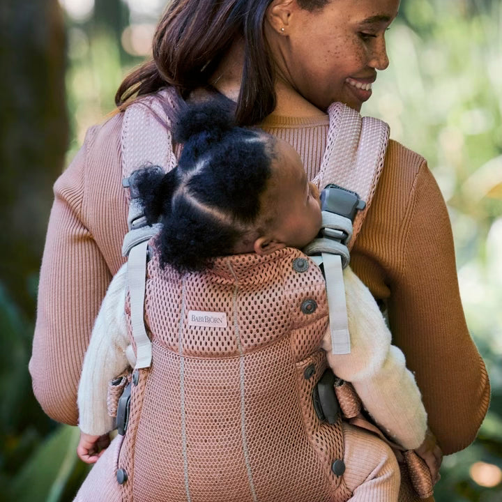 Baby Bjorn Baby Carrier Harmony 3D Dusty Pink