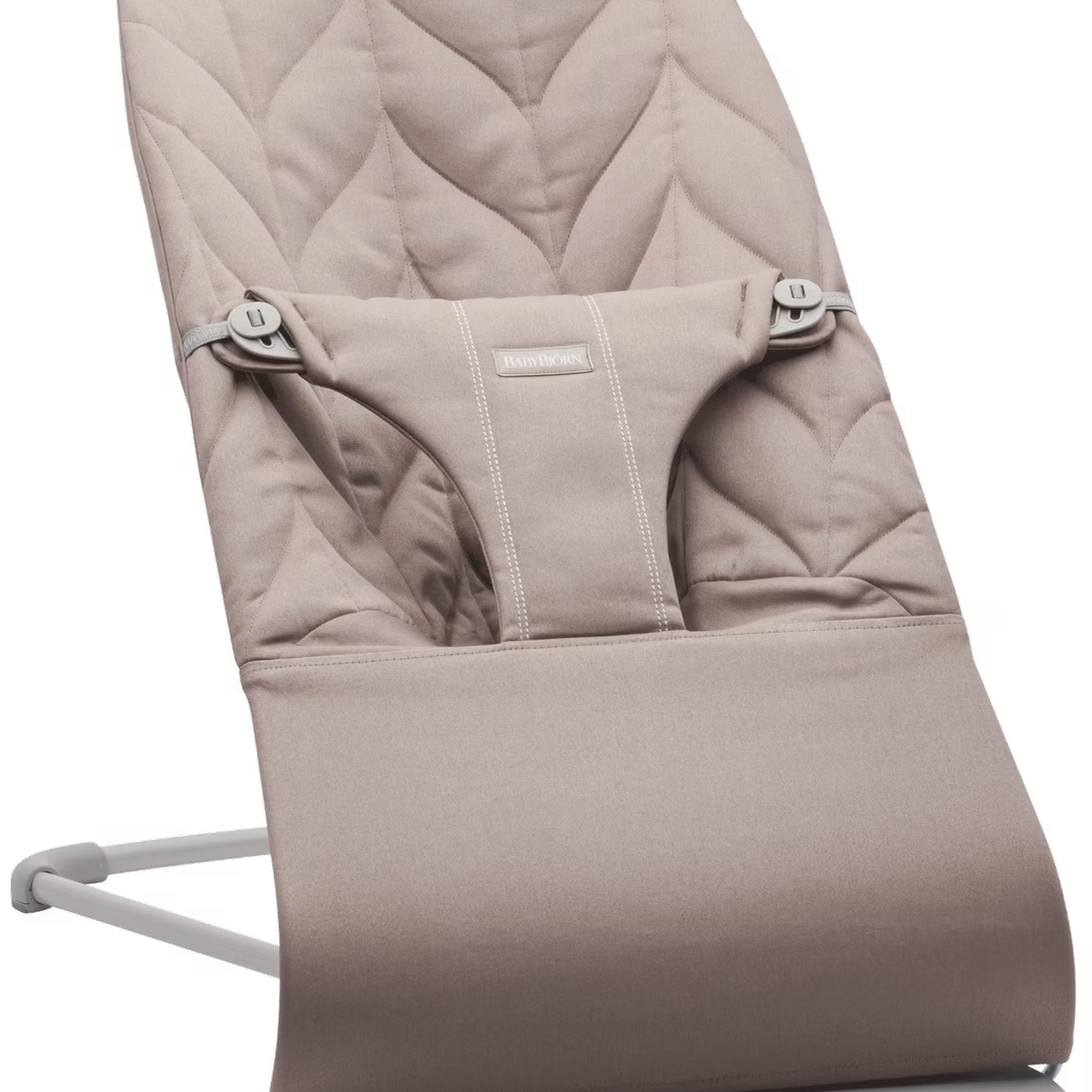 Baby Bjorn Bouncer Bliss Woven Petal Sand Grey