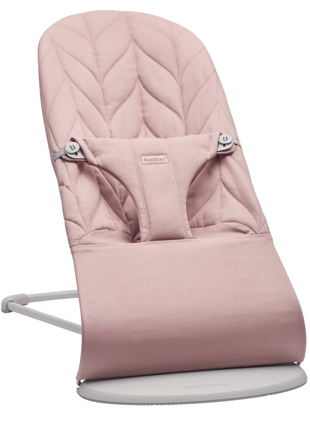 Baby Bjorn Bouncer Bliss Woven Petal Quilt Dusty Pink