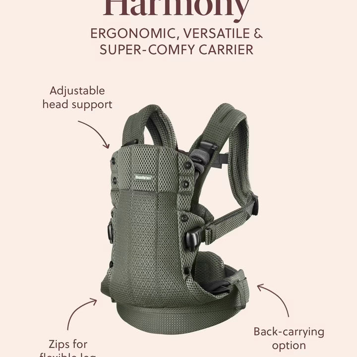 Baby Bjorn Baby Carrier Harmony 3D Mesh