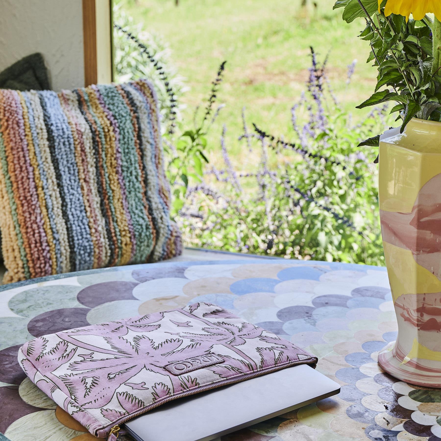 Laptop case from Kip & Co Oasis collection