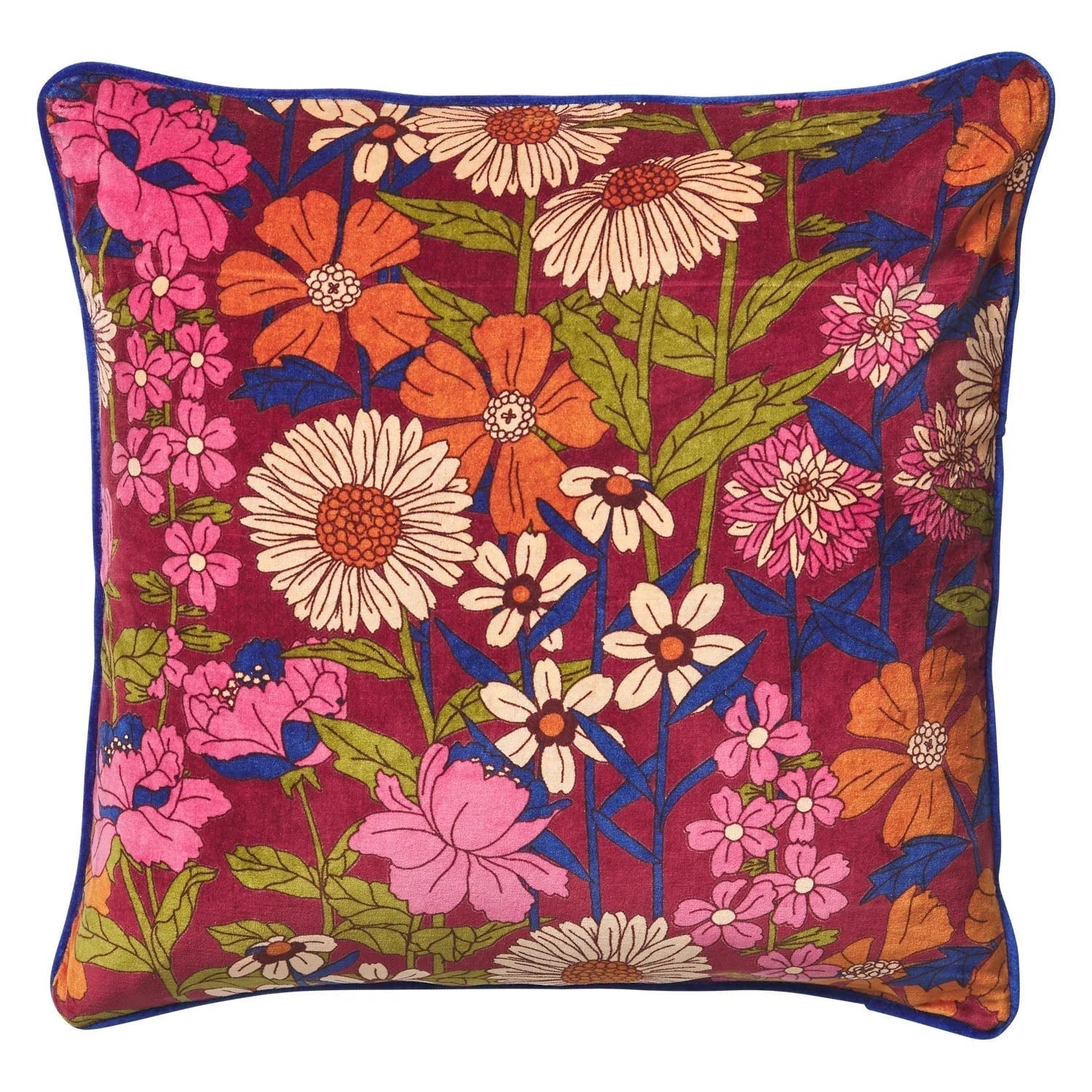 Benita Velvet Cushion by Sage & Clare
