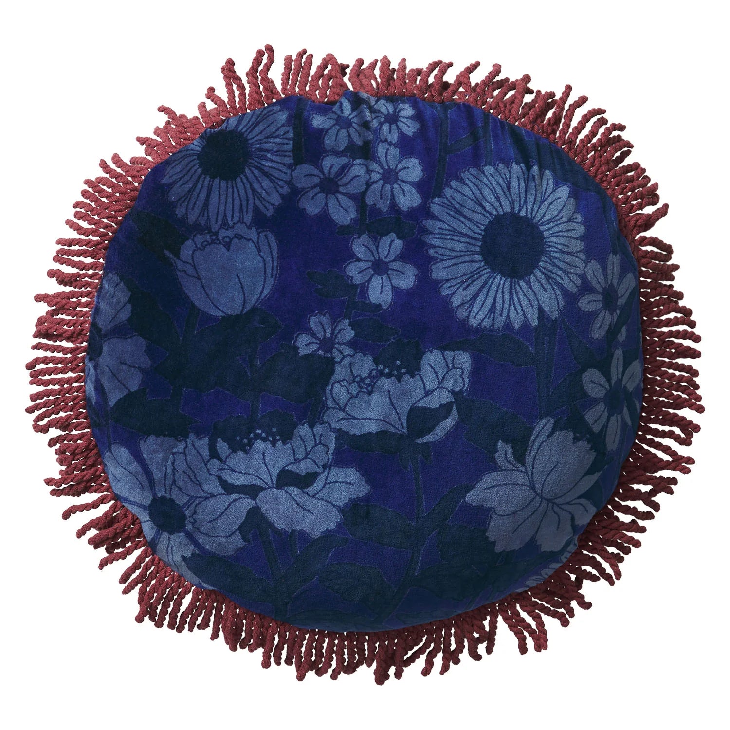 Bernanda Velvet Cushion Lapis by