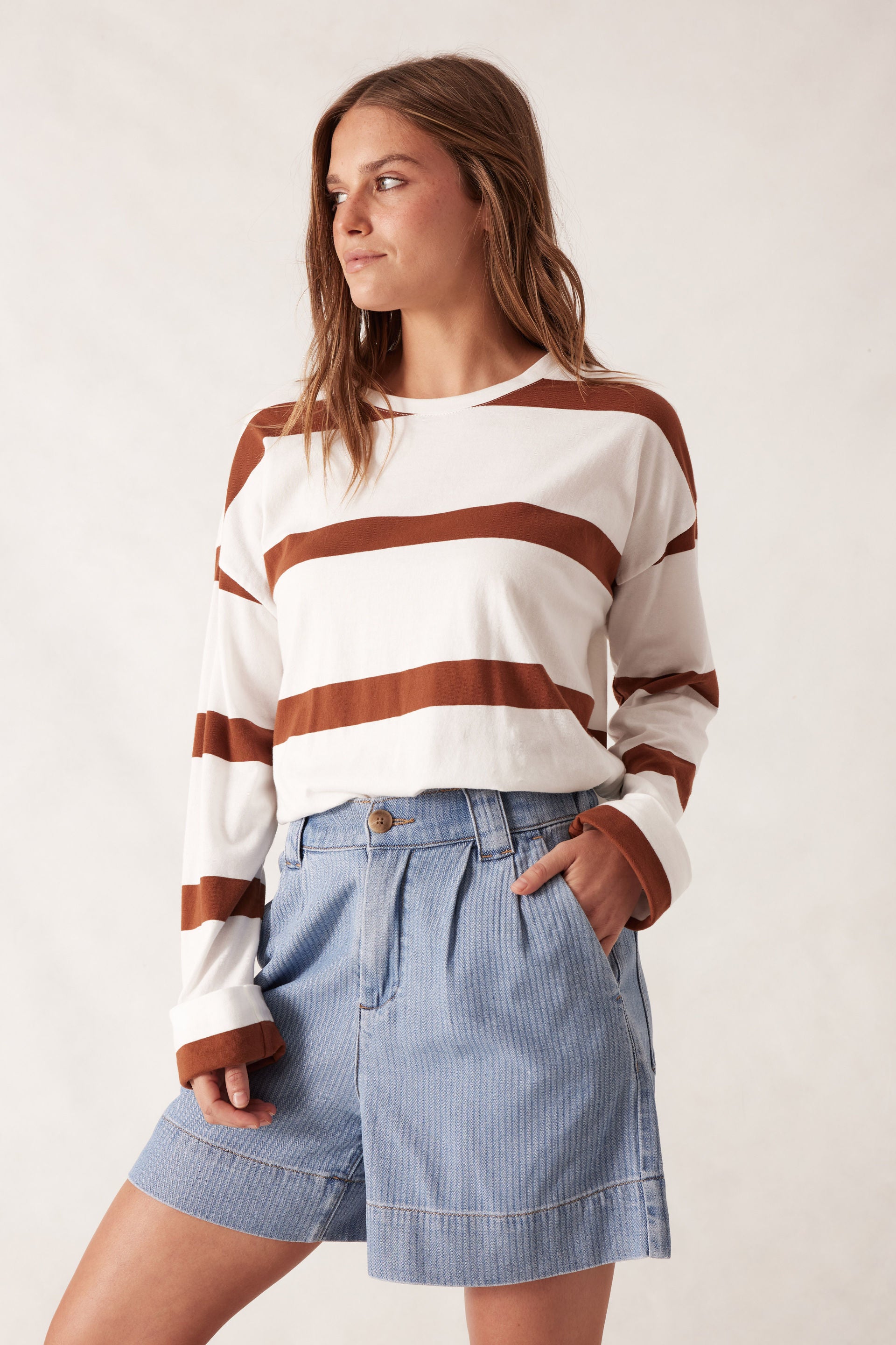 Billie Pleat Front Short by Ceres Life