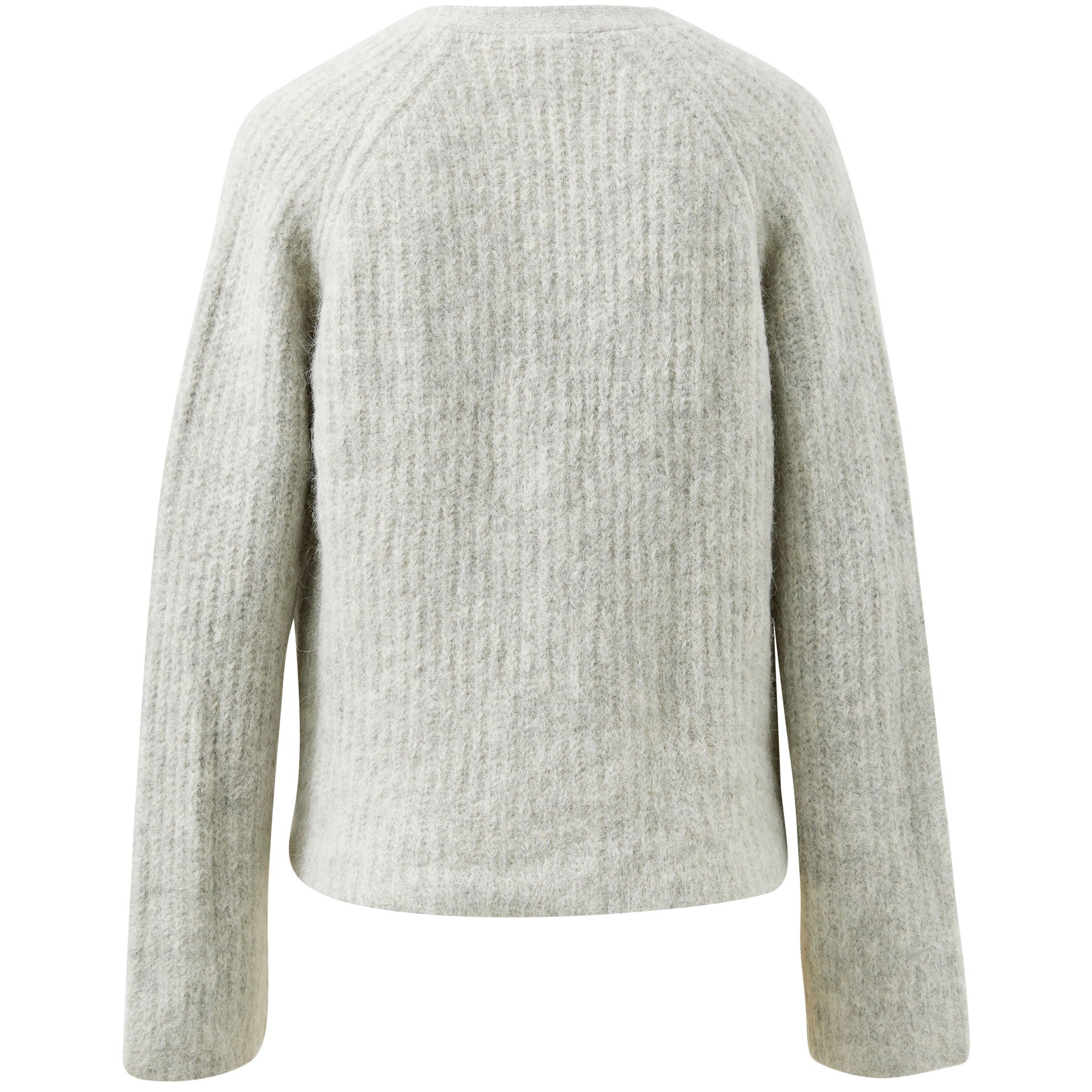 back of Birdie Lofty Cardi - Silver Marle by Ceres Life