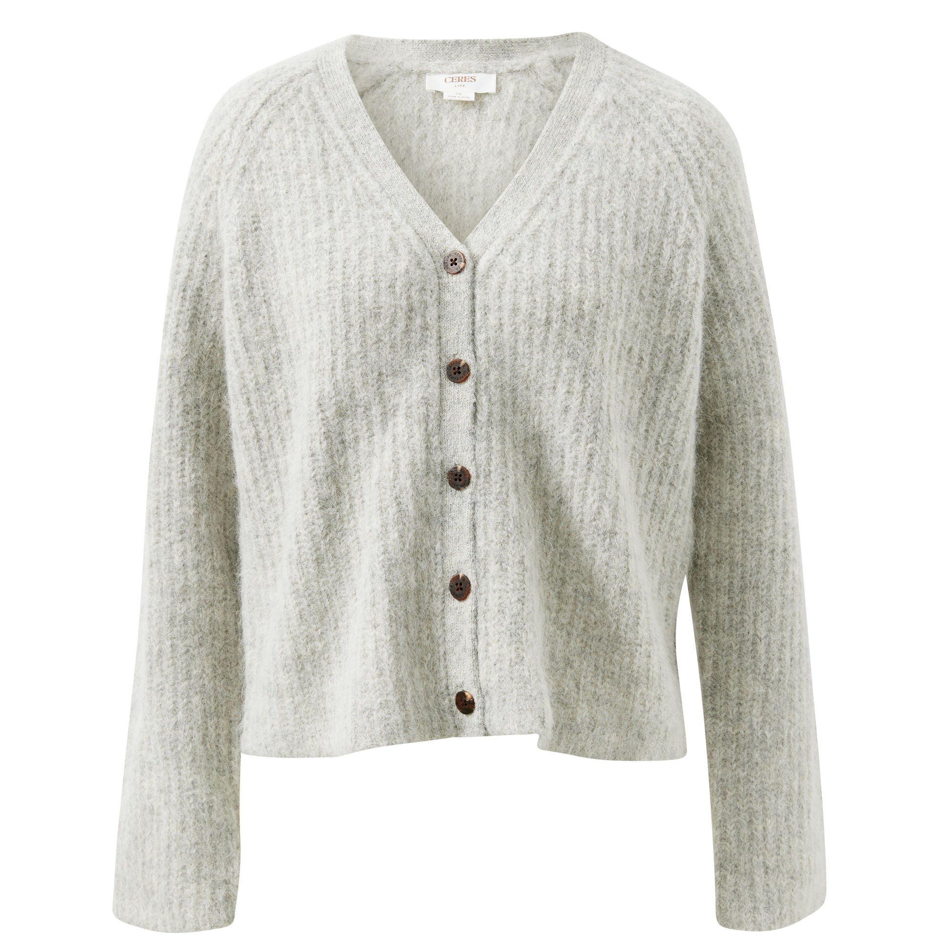Birdie Lofty Cardi - Silver Marle by Ceres Life