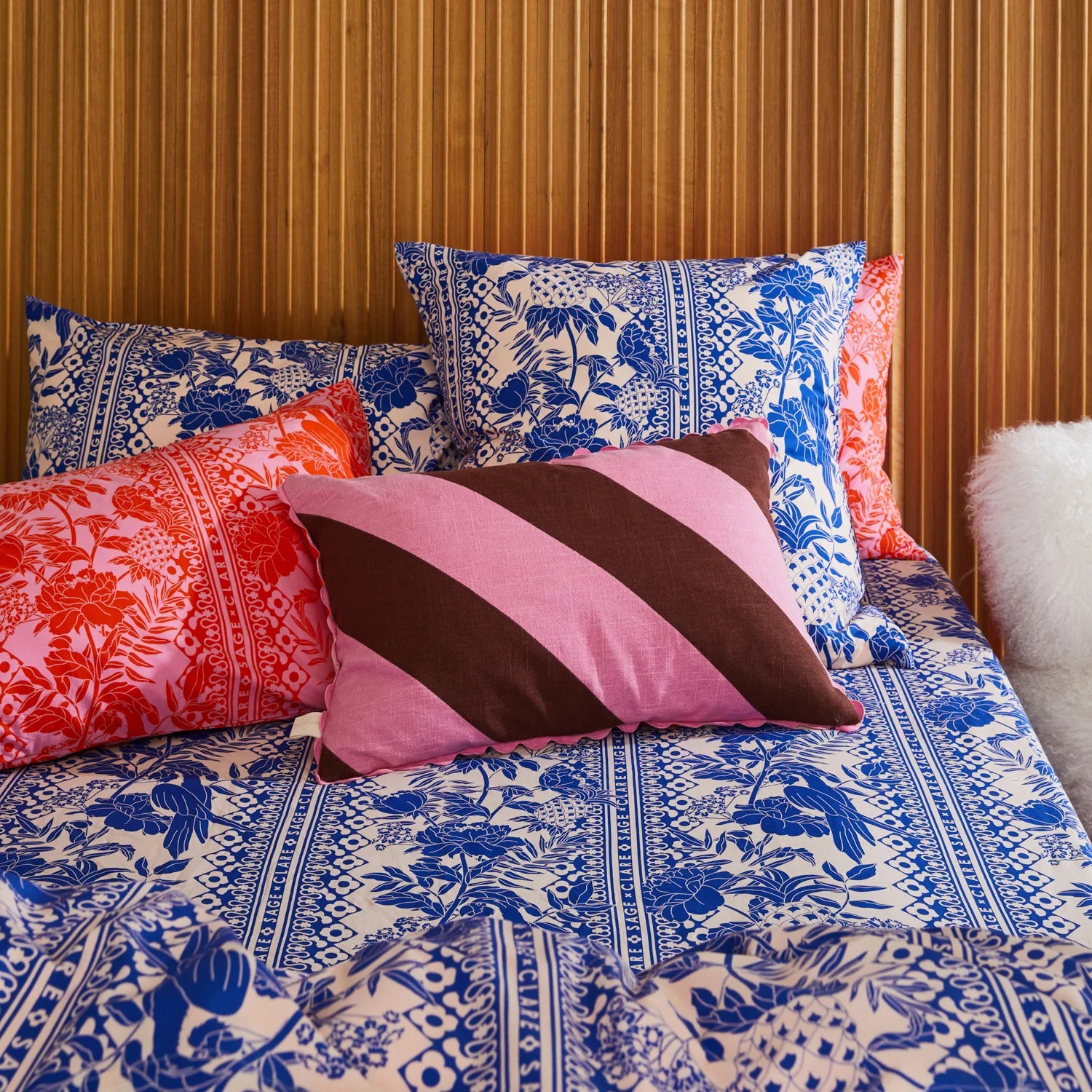 Blanca Ric-Rac Cushion by