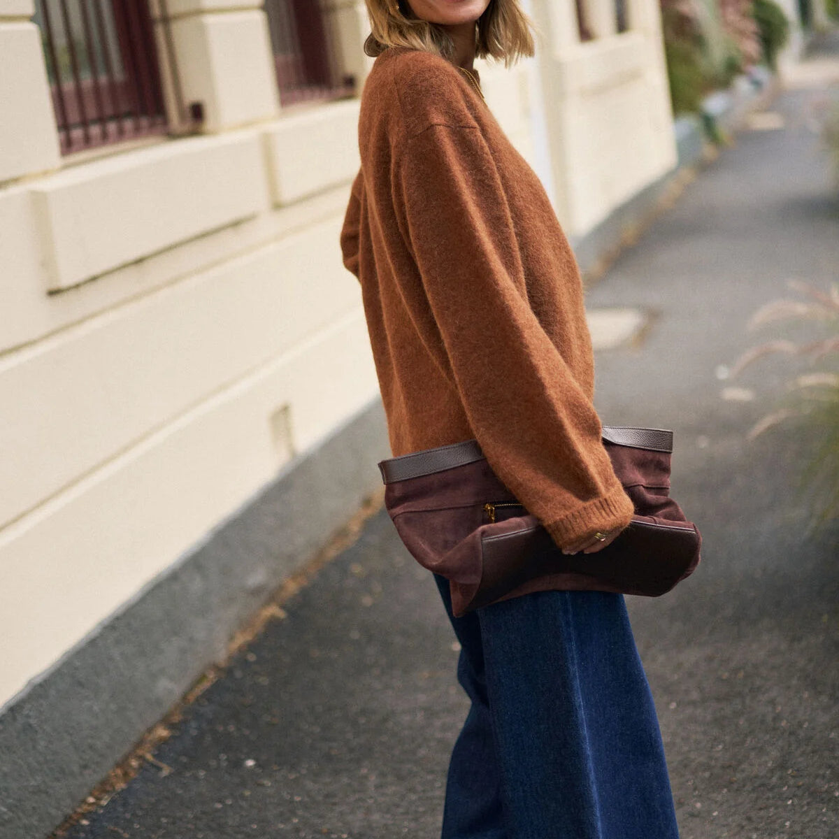 Bonnie Lofty Knit - Toffee by Ceres Life - alpaca knit