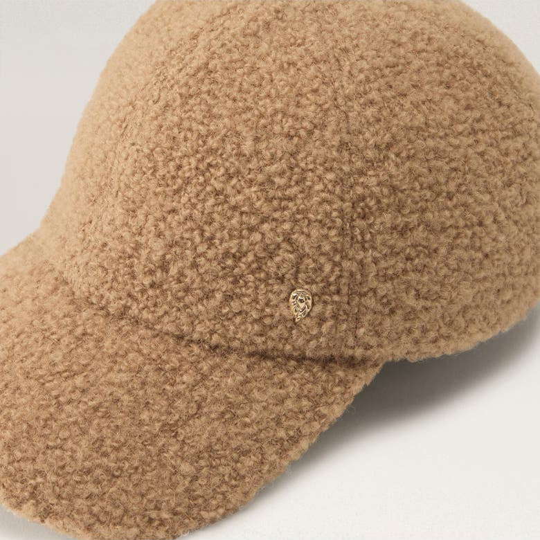 Tan Cap - Bower Wool Blend Cap by Helen Kaminski