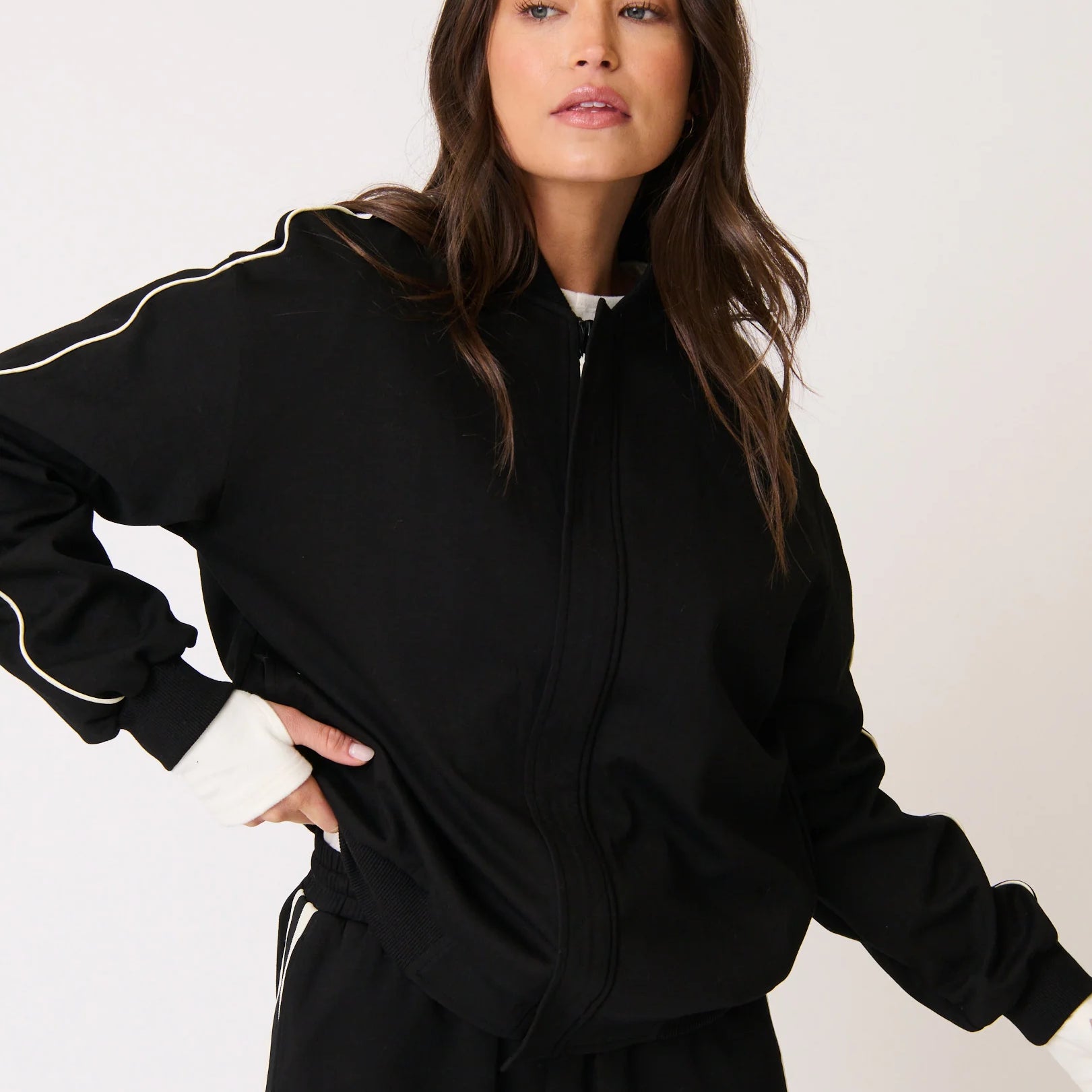 Brooke Bomber in Black