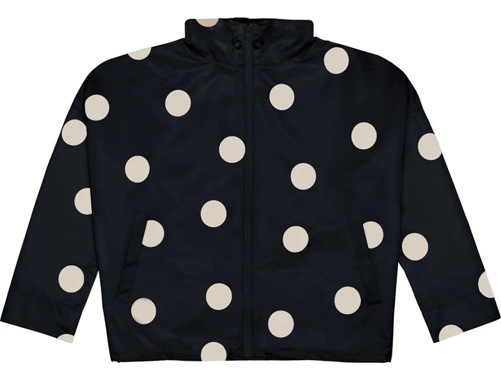 Black and Whit Polka Dot Raincoat from Castle 