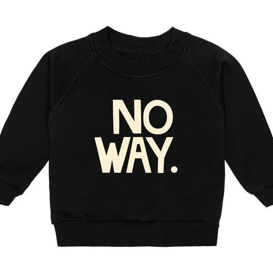 Castle Kids sweater NO WAY