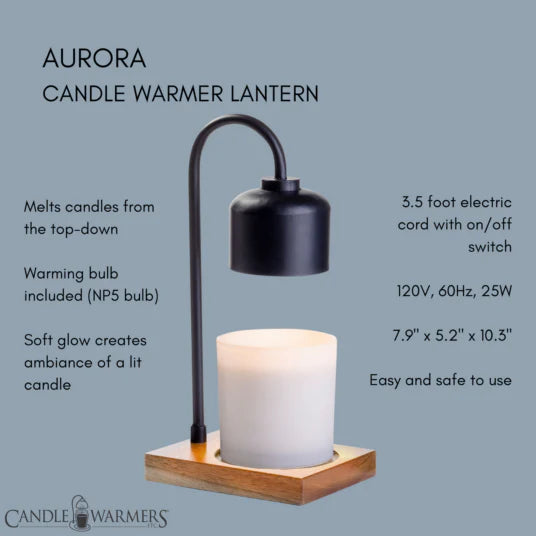 candle warmer specifications