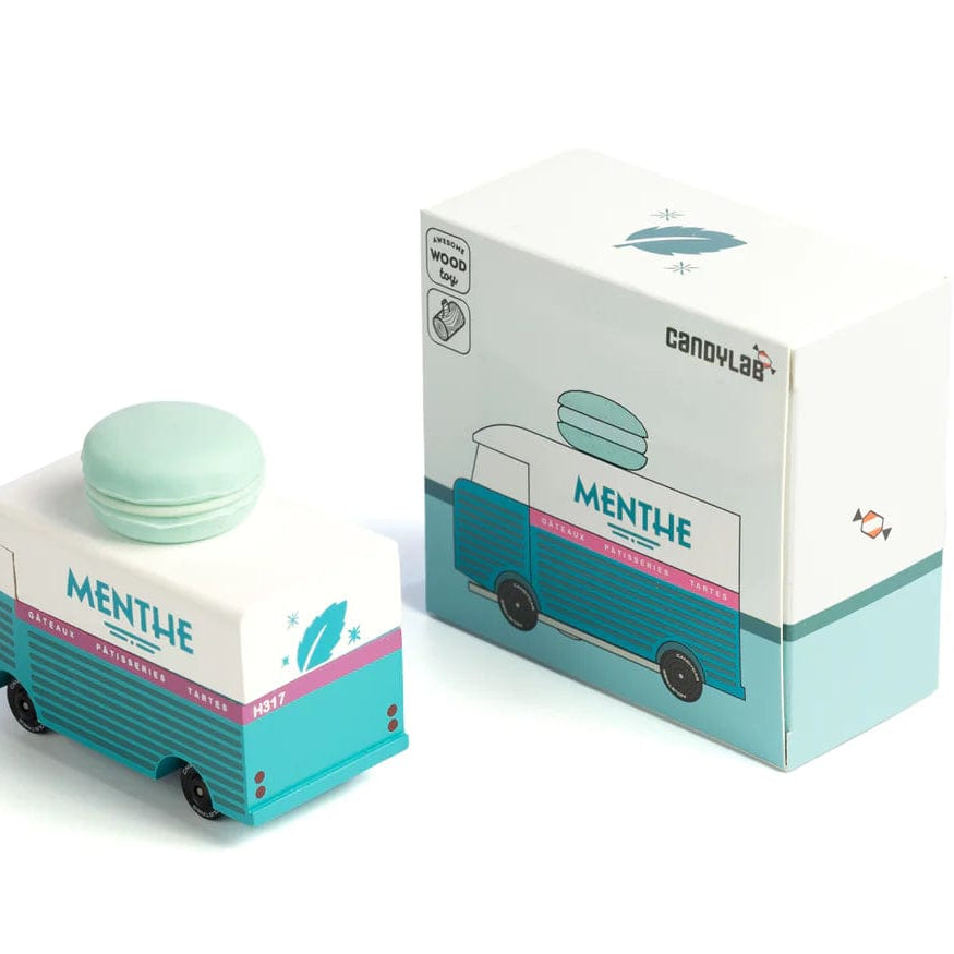 Blue Macaron Van Candylab