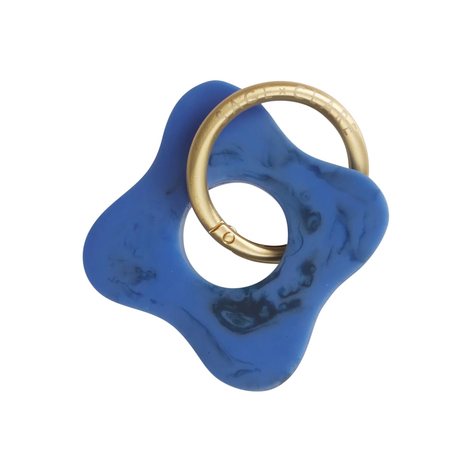 Carla Keyring Azure by Sage & Clare