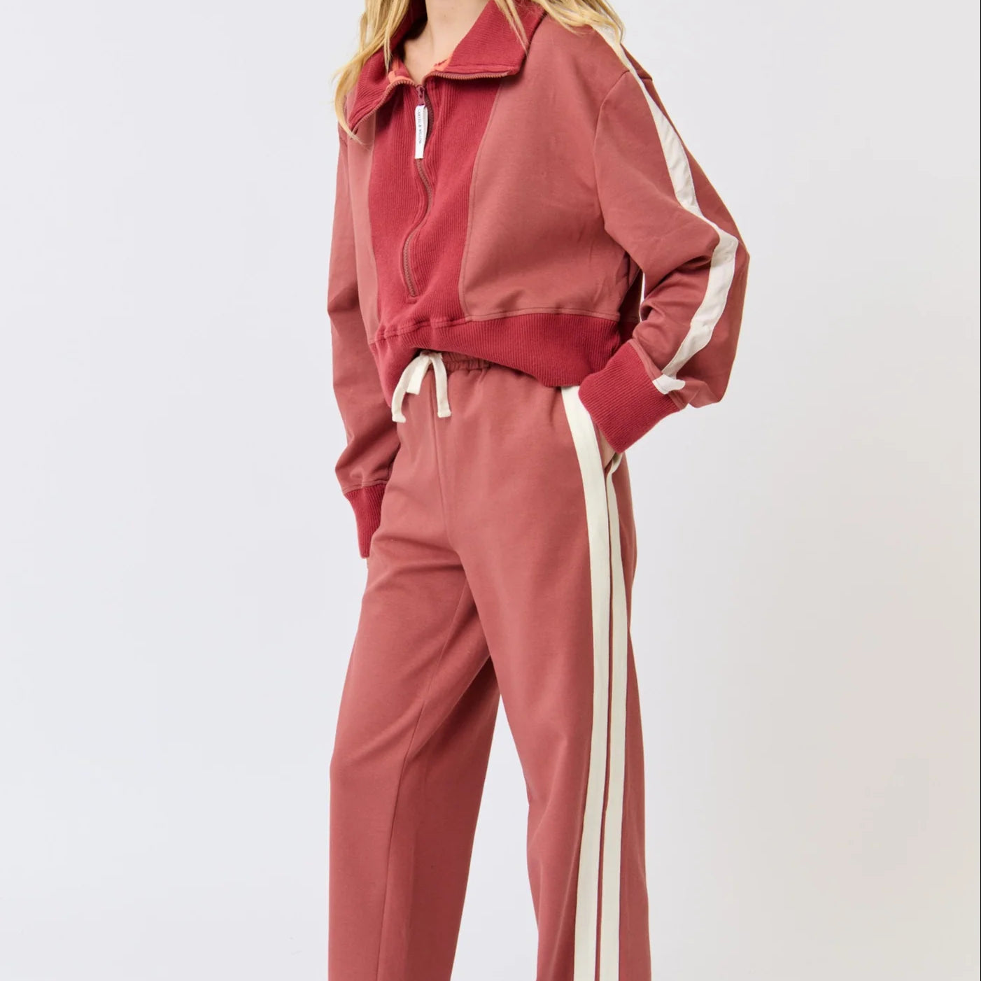 Cartel & Willow Annie half zip sweater