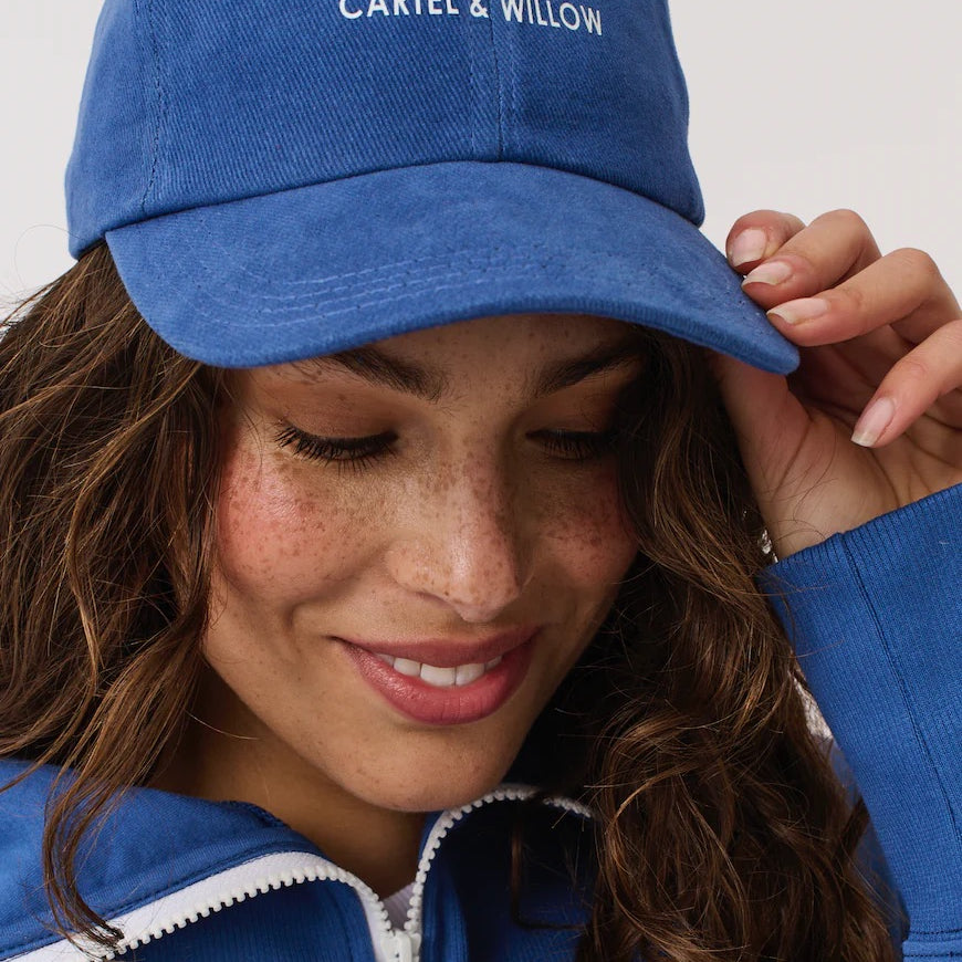 Sloane cap in Azure from Cartel & Willow