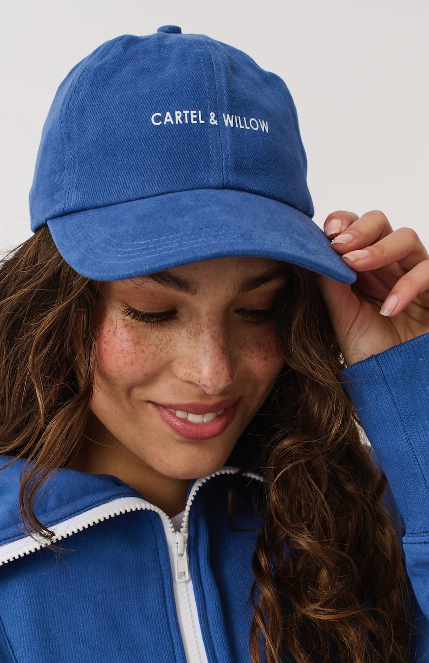 Sloane cap in Azure from Cartel & Willow