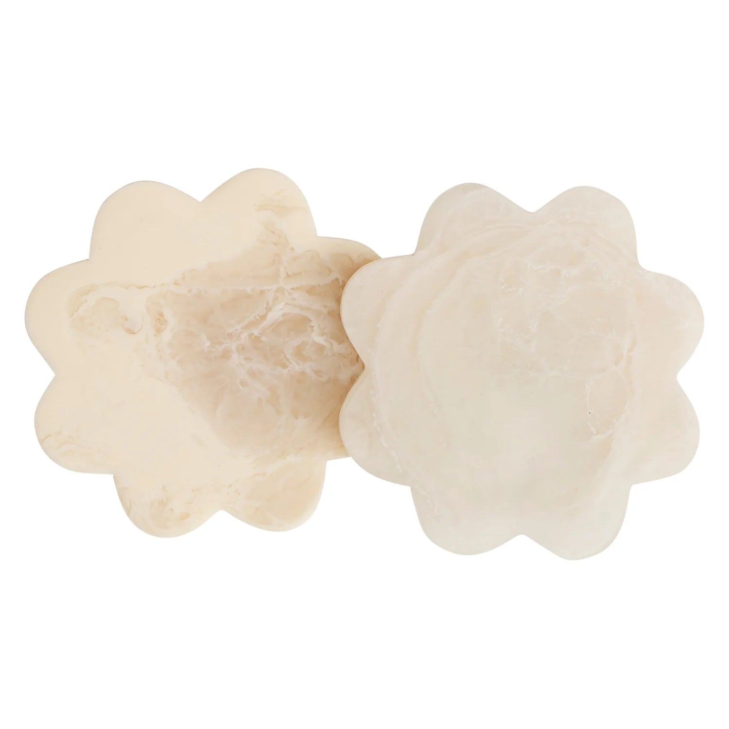 Cecelia coasters vanilla cream sage clare