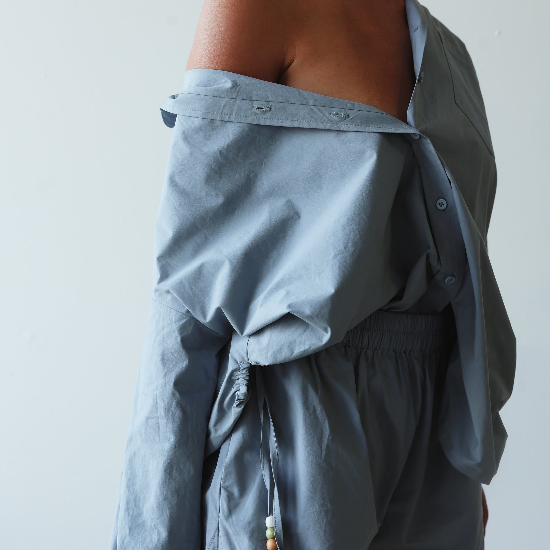 Celine Shirt - cornflower by By Billie