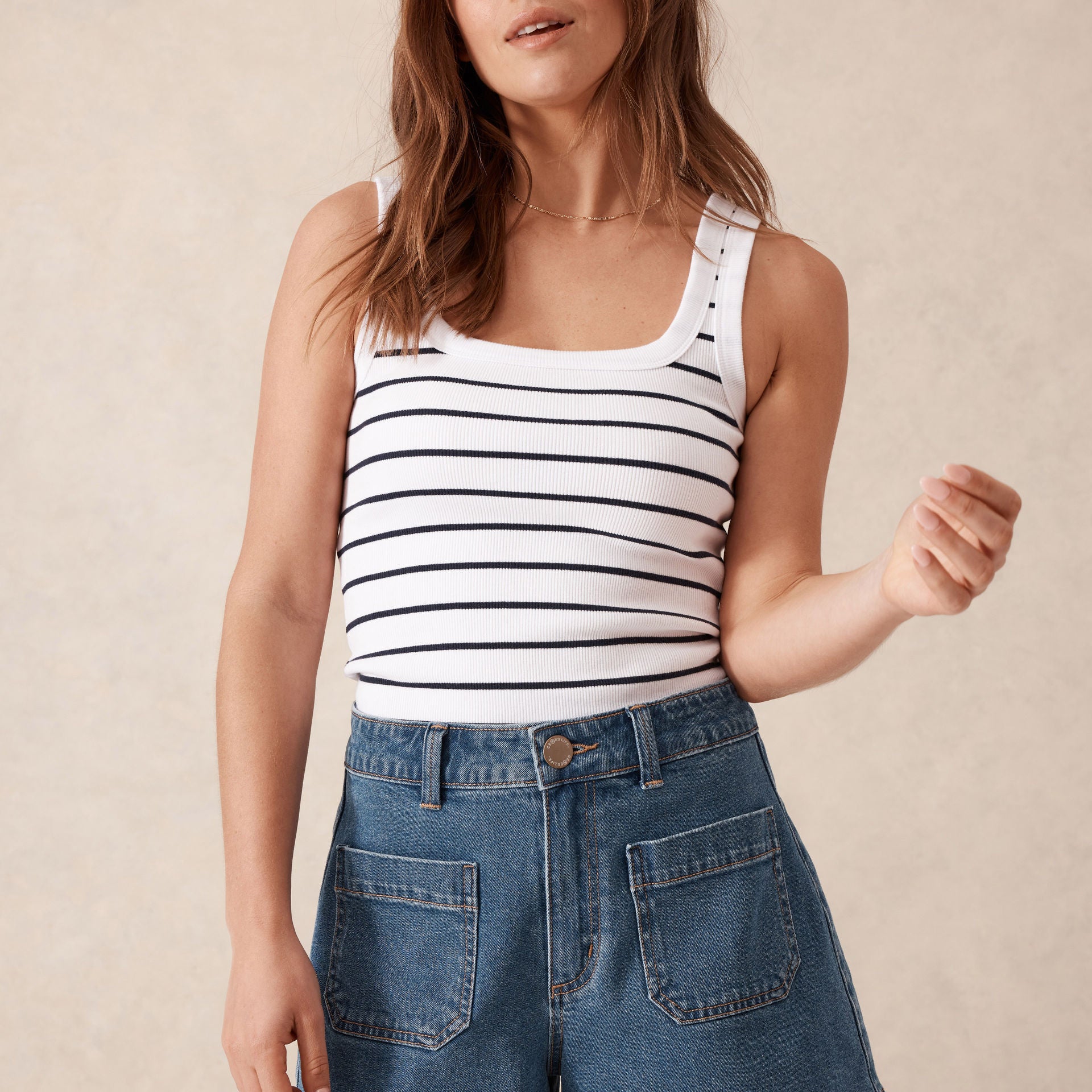 Ceres Life Denim shorts