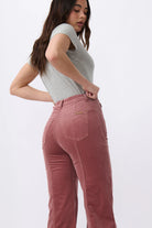 pink cord jean kireina