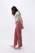Charlie cord pant in pink