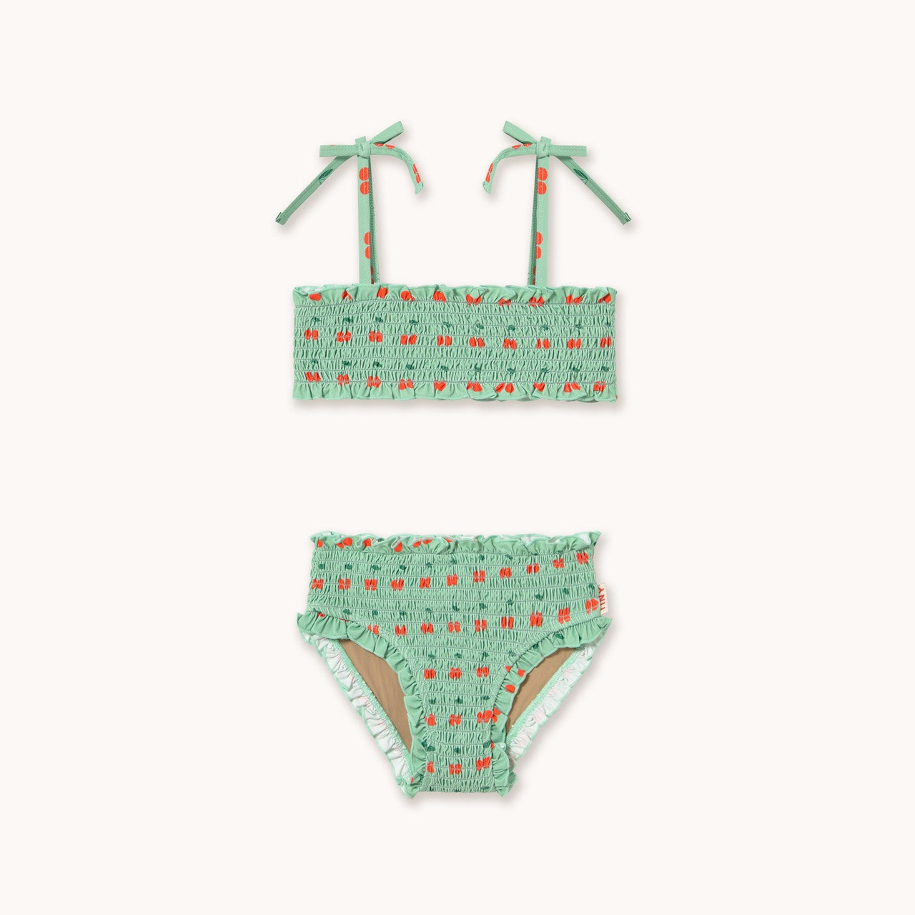 Cherries Smock Swim Set | Tiny Cottons