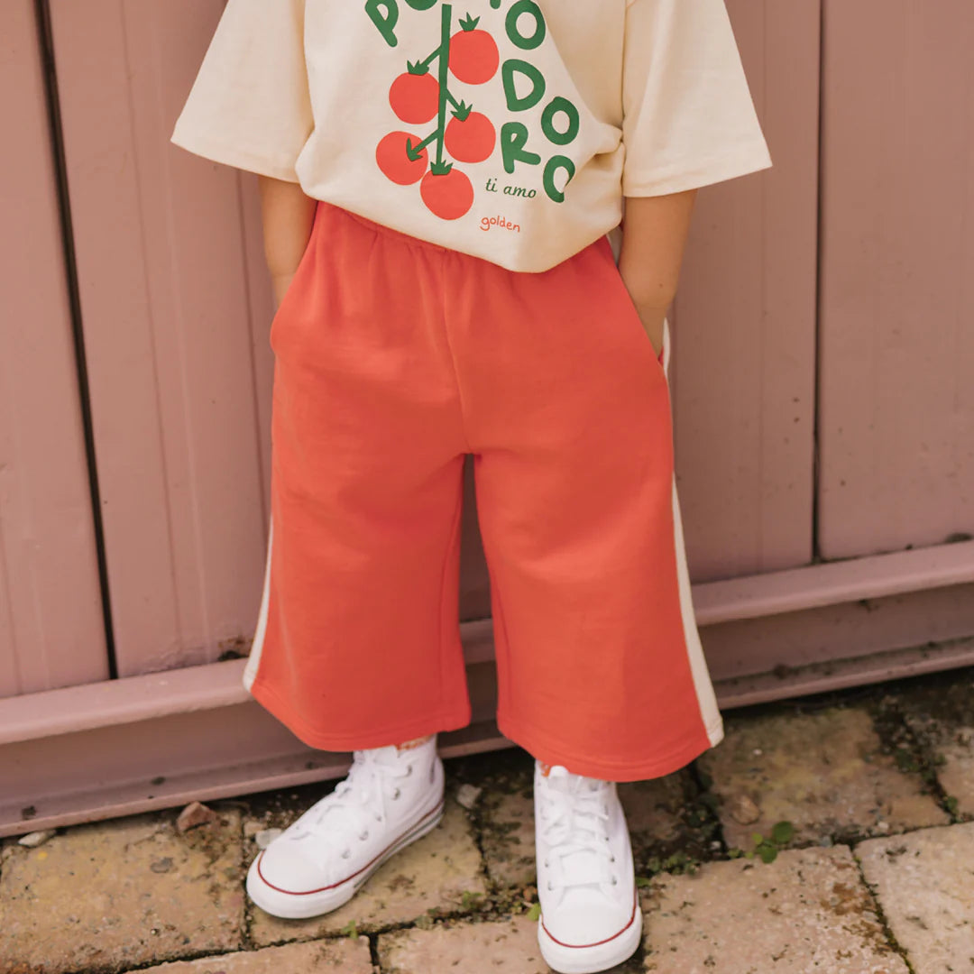Ciao Tutti Relaxed Pants Napoli Red by Golden Children