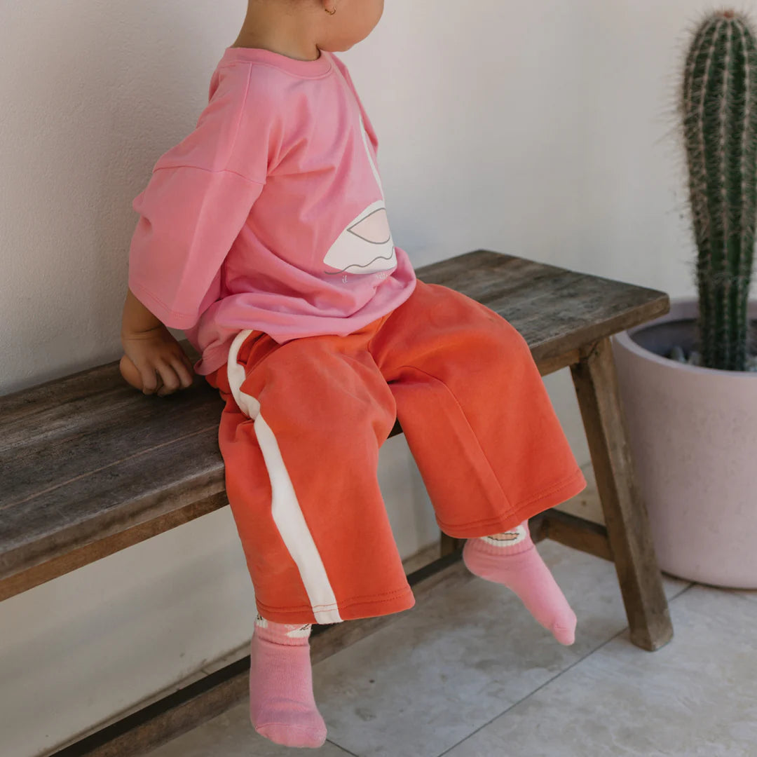 Golden Children red kids pants