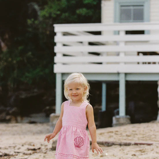 Coco Dress – Strawberry Gingham by Juni