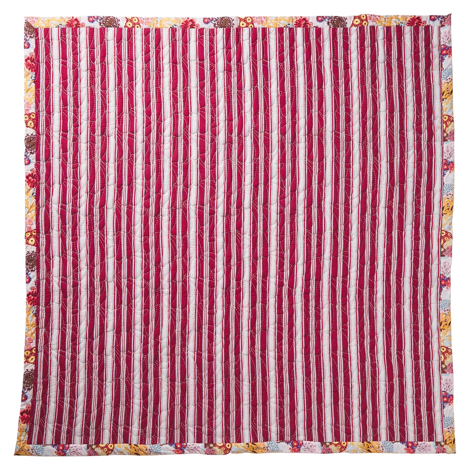 Artisanal bedcover with reversible pearl tones for versatile bedroom decor