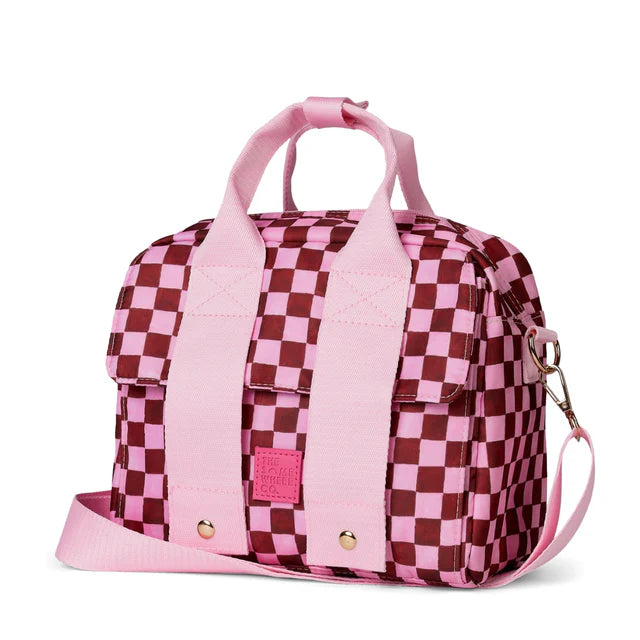 crimson haze lunch tote